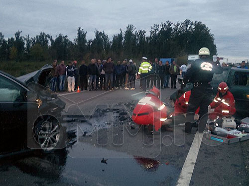 Accident mortal Doua Veverite